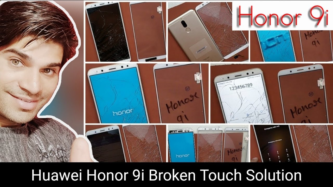 Huawei Honor 9i Crack Glass Only Replacement-Teardown,Battery,Charging port Replacement