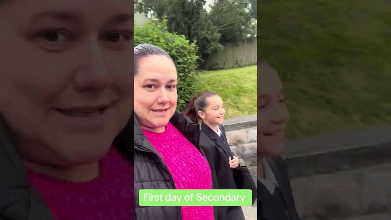 First Day Of Secondary School