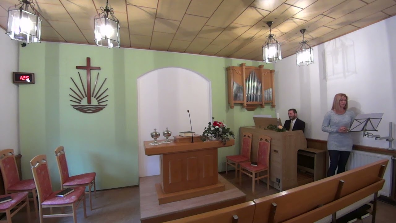 Wer sind die, so weiß geschmückt? Neuapostolische Kapelle Kurort Kipsdorf Erzgebirge
