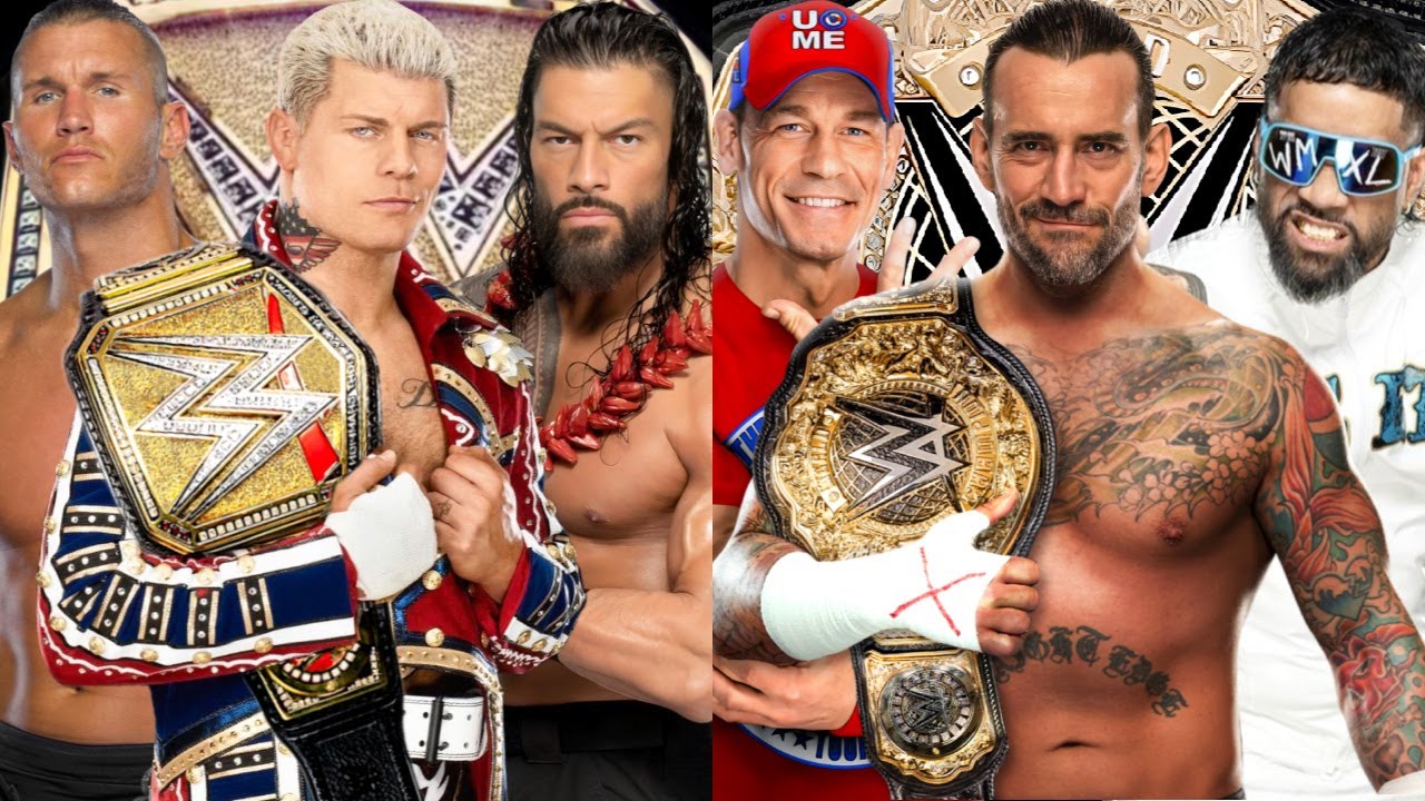 WWE 2K25 Undisputed Champion Cody Rhodes Vs World Heavyweight Champion CM Punk