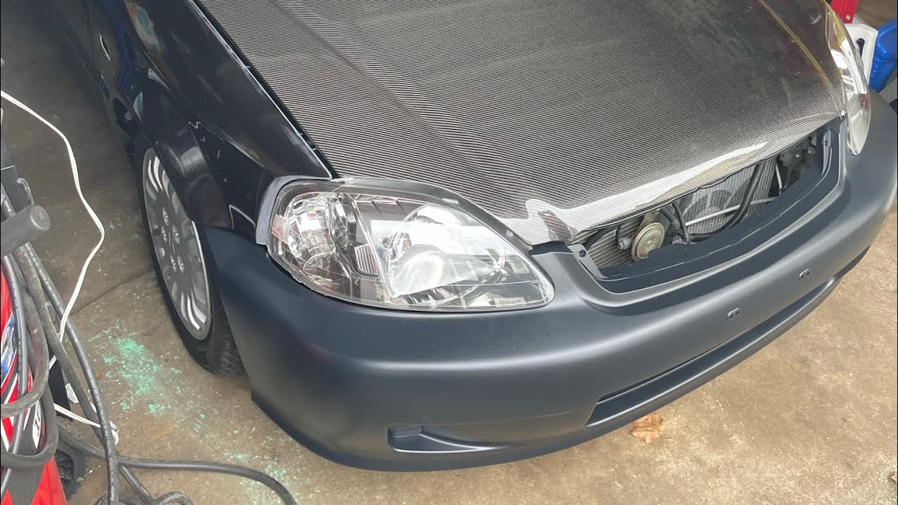 Update on the build! 99/00 front with some wide front fenders by Mode Parfume.