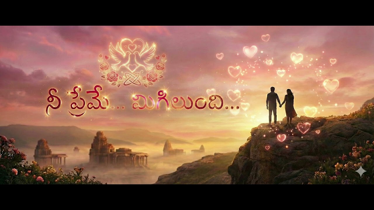 నీ ప్రేమే... మిగిలుంది... (Nee Preme Migilundi) | Official Lyrical Video | Soulful Telugu Love Song