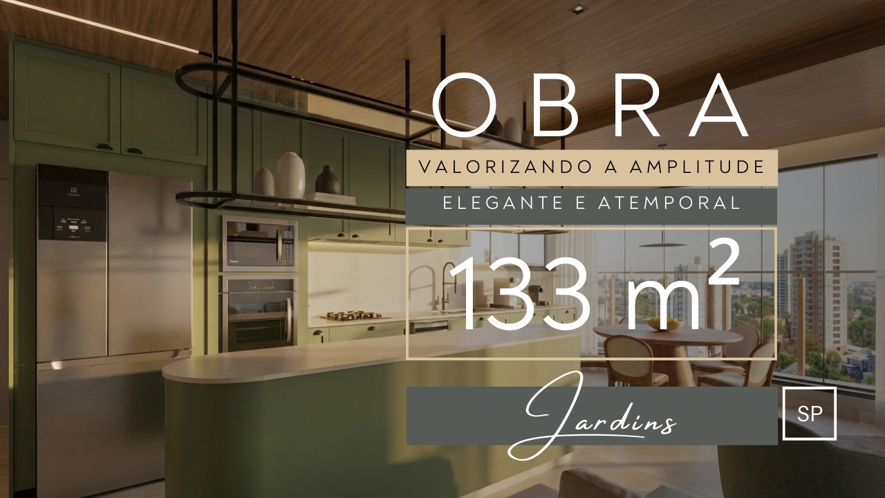 TOUR DE OBRA POR APARTAMENTO INCRÍVEL DE 133M² NOS JARDINS EM SÃO PAULO!