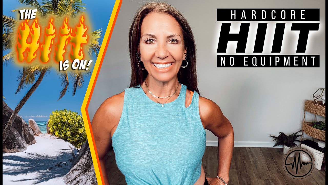 15 min. HARDCORE HIIT (No Equipment) 