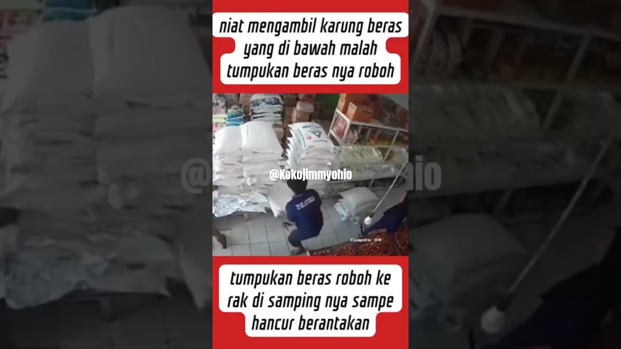 Jadi roboh semua