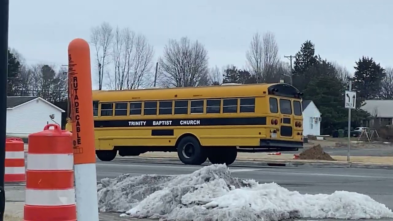 1994 Thomas Vista Bus #2 driving by