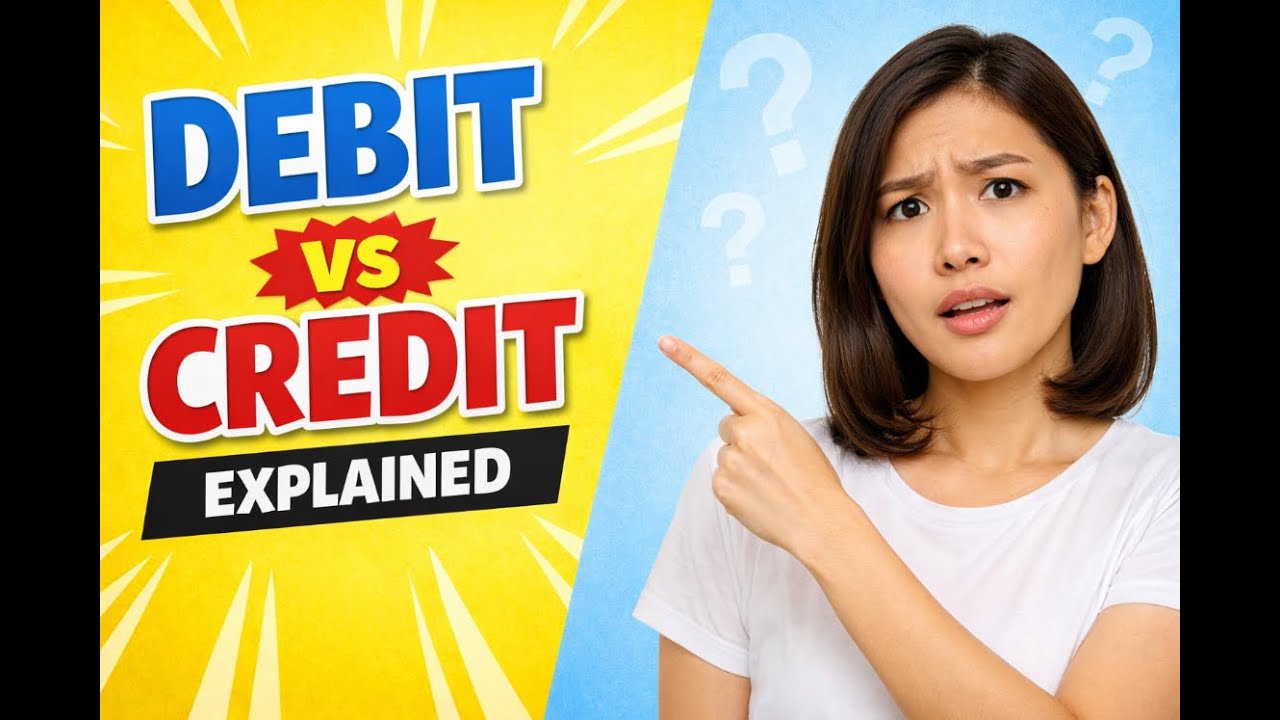 Debit and Credit Explained Simply | Accounting for Beginners