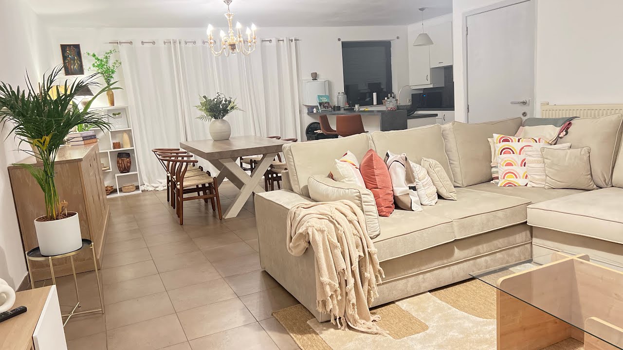 My Appartment Tour // Fully furnished & Pinterest inspired 2024 #interiordesign #scandanaviadesign