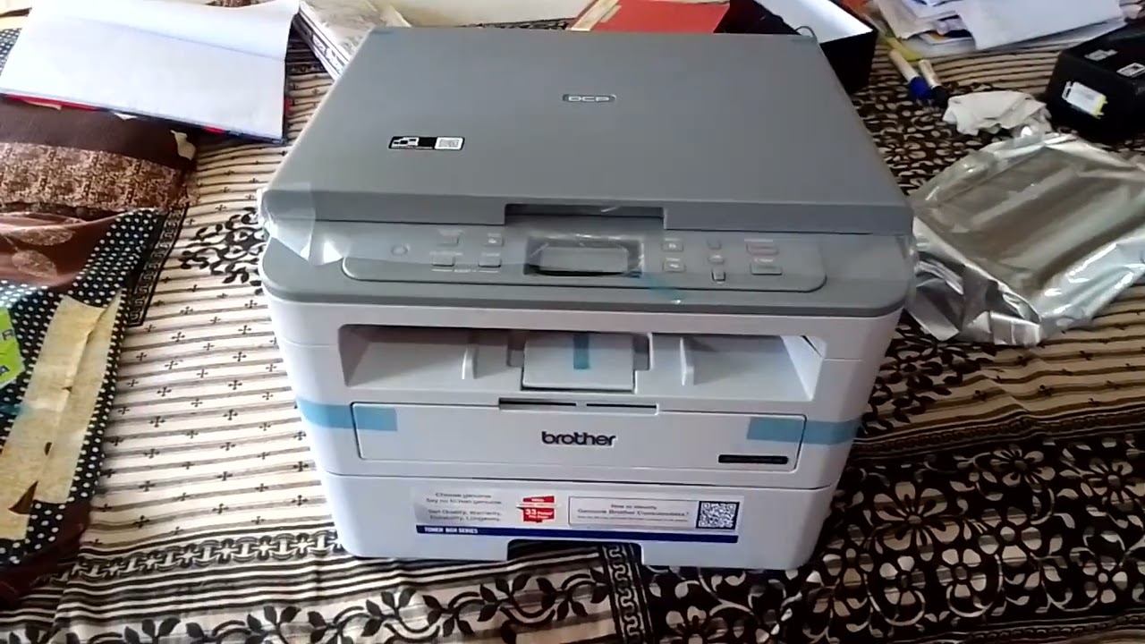 DCP 7500 D brother printer unboxing review