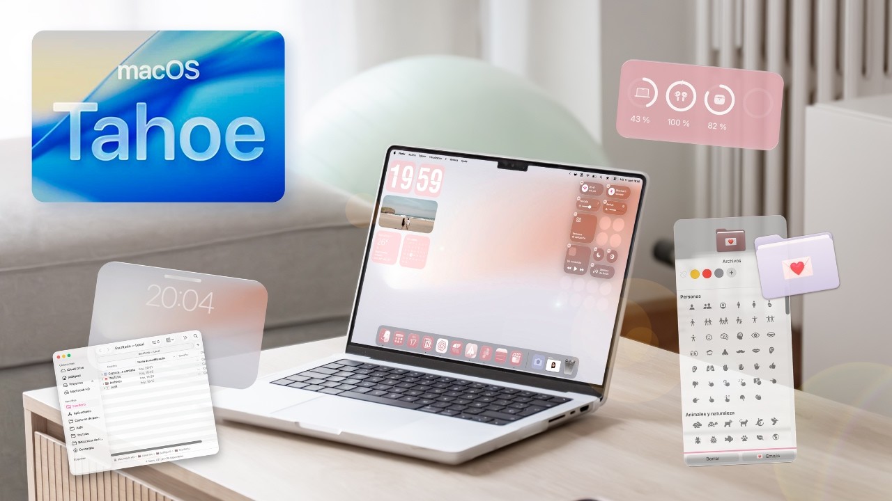 💻 As&iacute; he personalizado mi MacBook con macOS&nbsp;Tahoe | Liquid Glass, apps gratis, trucos, ajustes&hellip; 🍧