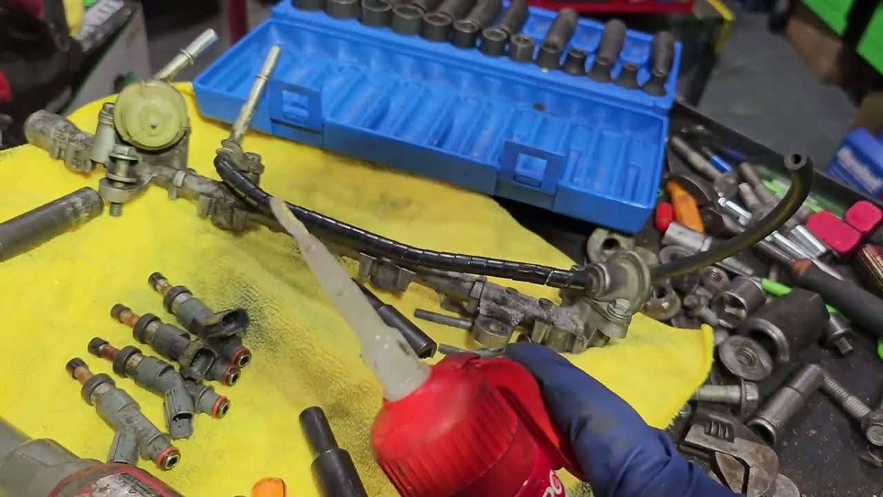 2011 Toyota Tacoma 2.7L 4 cylinder injector replacement