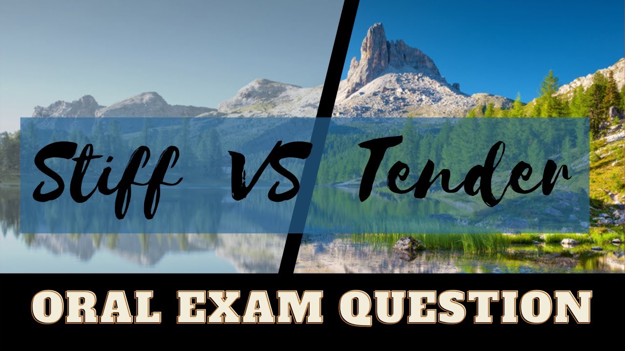 Stiff Ships VS Tender  Ships (English)