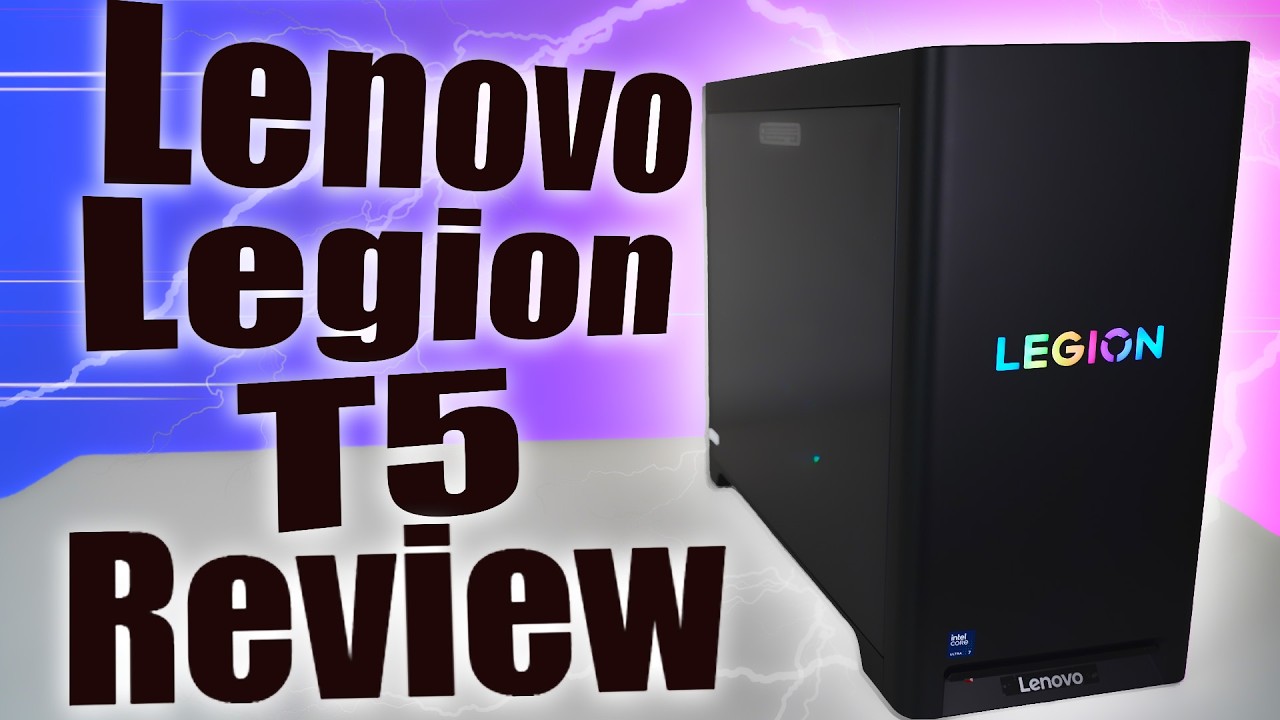 Is the Lenovo Legion T5 Gaming Desktop Worth It? 💥 RTX 5070 Prebuilt PC Review + Benchmarks!