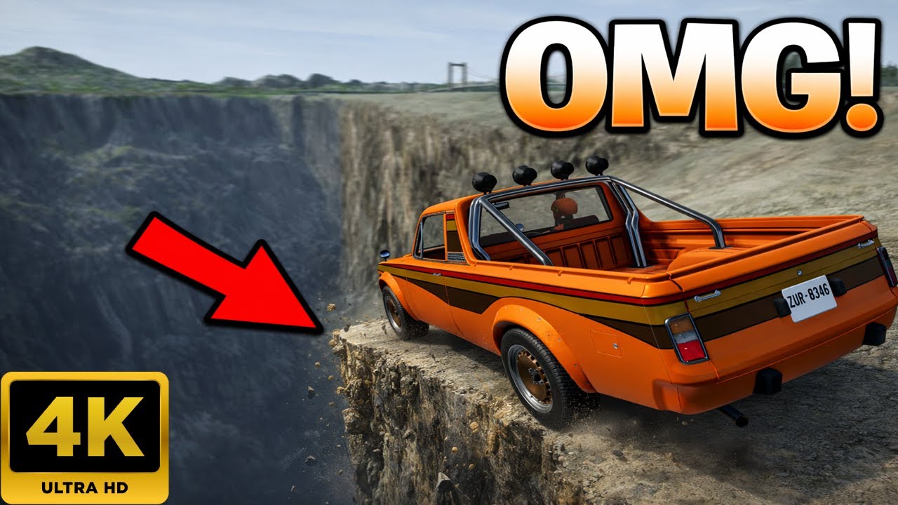 Cars vs Stairs #22 - BeamNG Drive