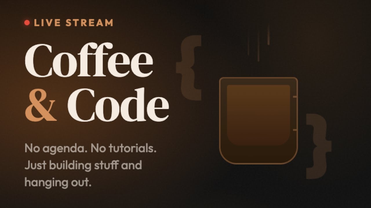 Coffee & Code — Hang Out, Build Stuff, Chat About Tech