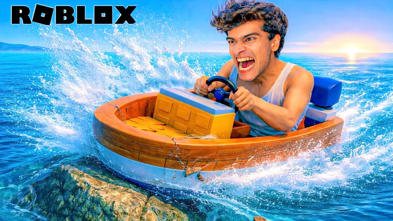 This Small Boat Is TOO POWERFUL 😱 | Roblox Build A Boat