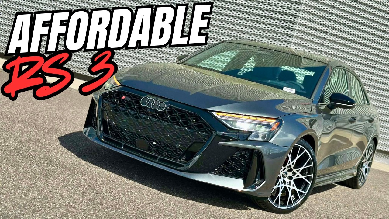 Audi RS 3 Bargain Spec 2026 года &mdash; лучшее соотношение цены и качества.