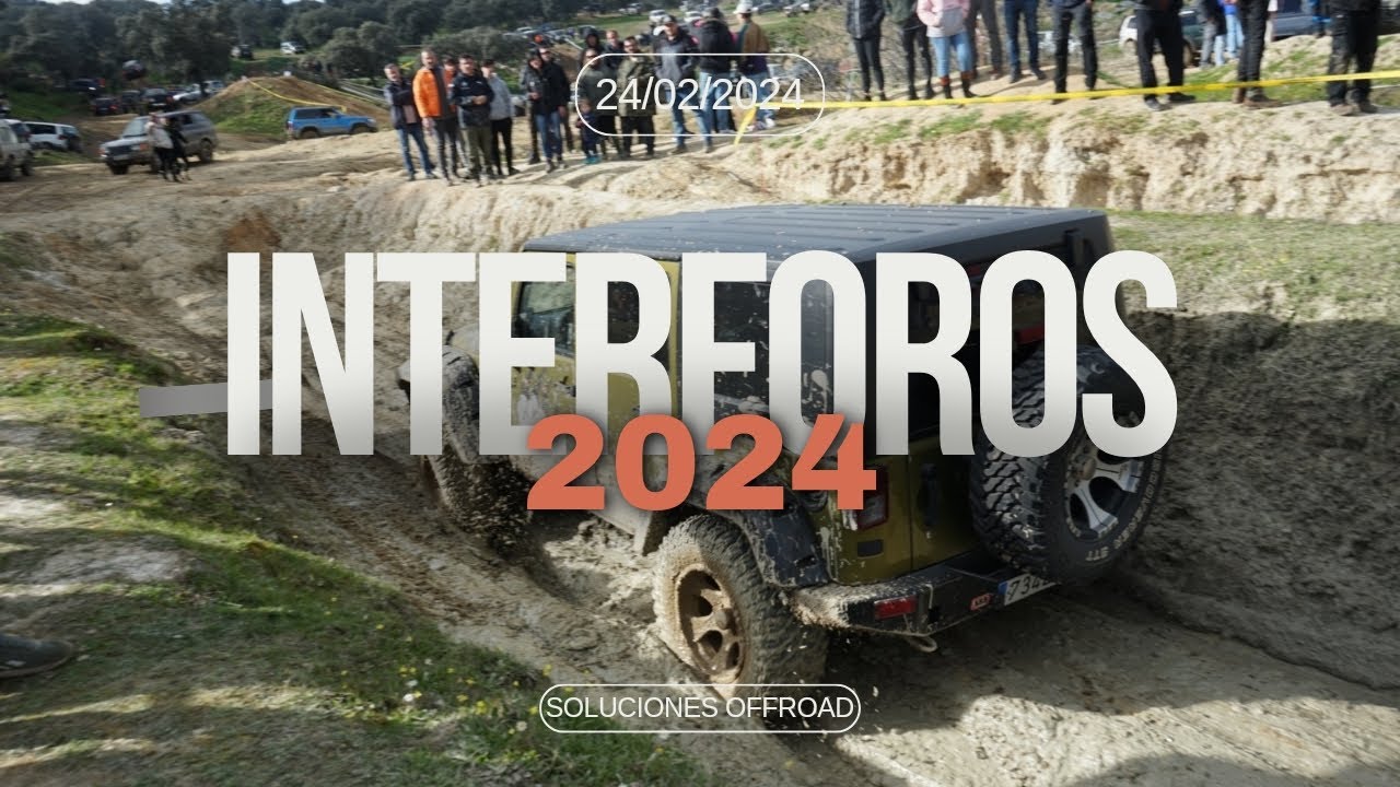 INTERFOROS 4x4 el MAYOR evento TODOTERRENO de la zona CENTRO, coches INCREÍBLES