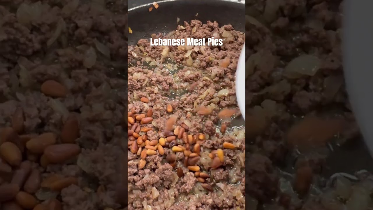 Lebanese Meat Pies are now easier than ever! Make them soon ok?? #recipe #food #beef #baking
