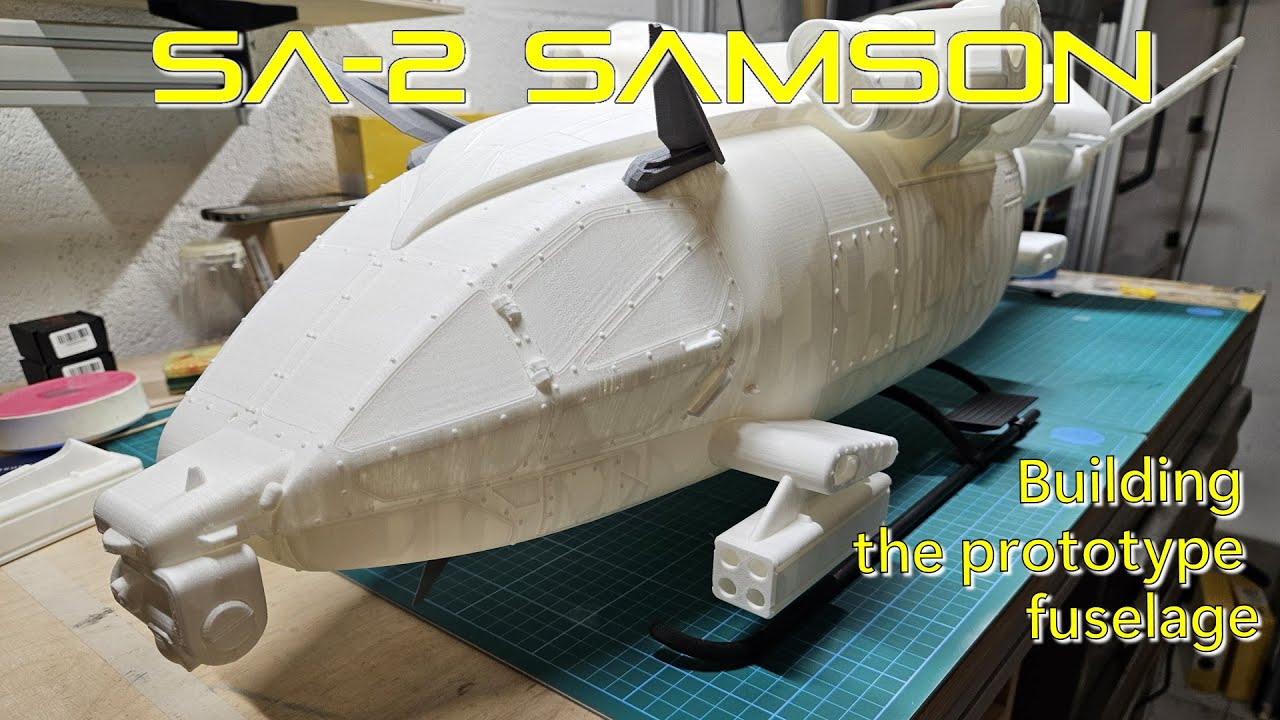 SAMSON SA 2 fuselage prototype