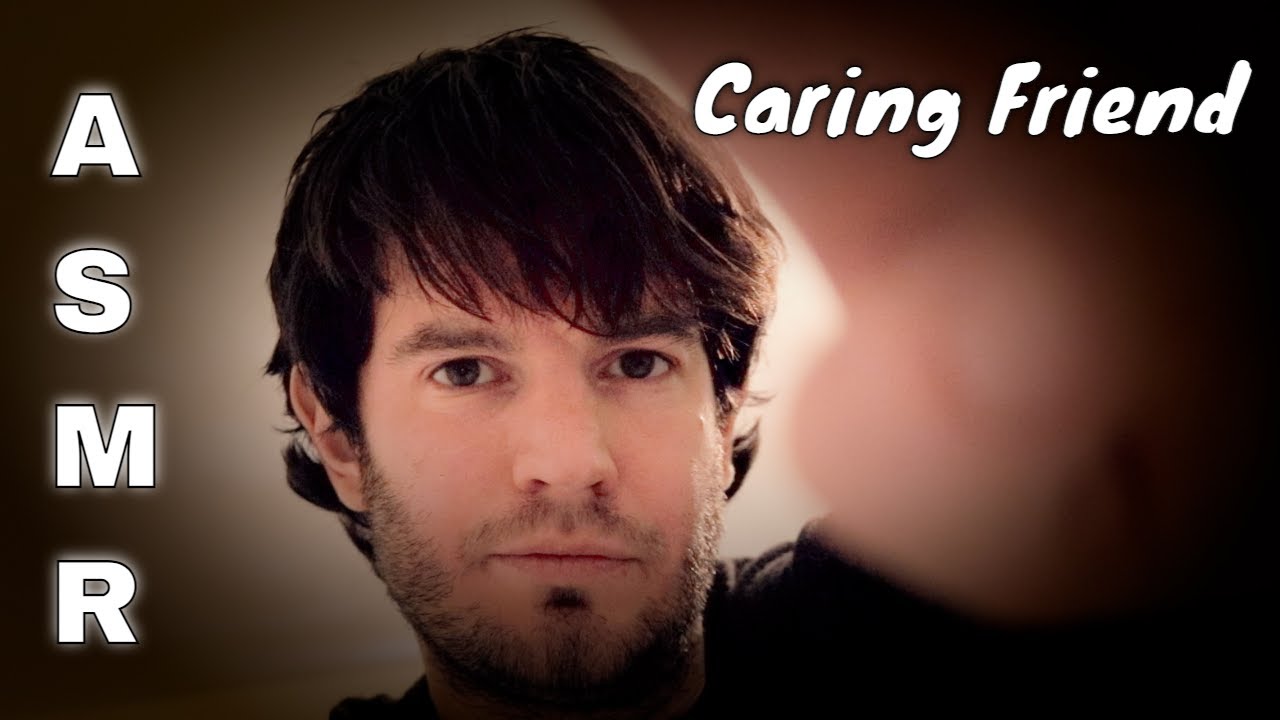 Caring friend takes care of you ASMR - Male whispering - Personal attention