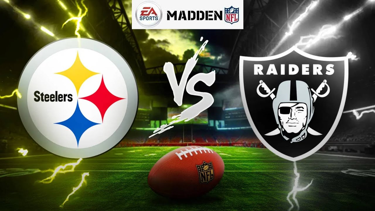 Raiders vs Steelers  NFL 25