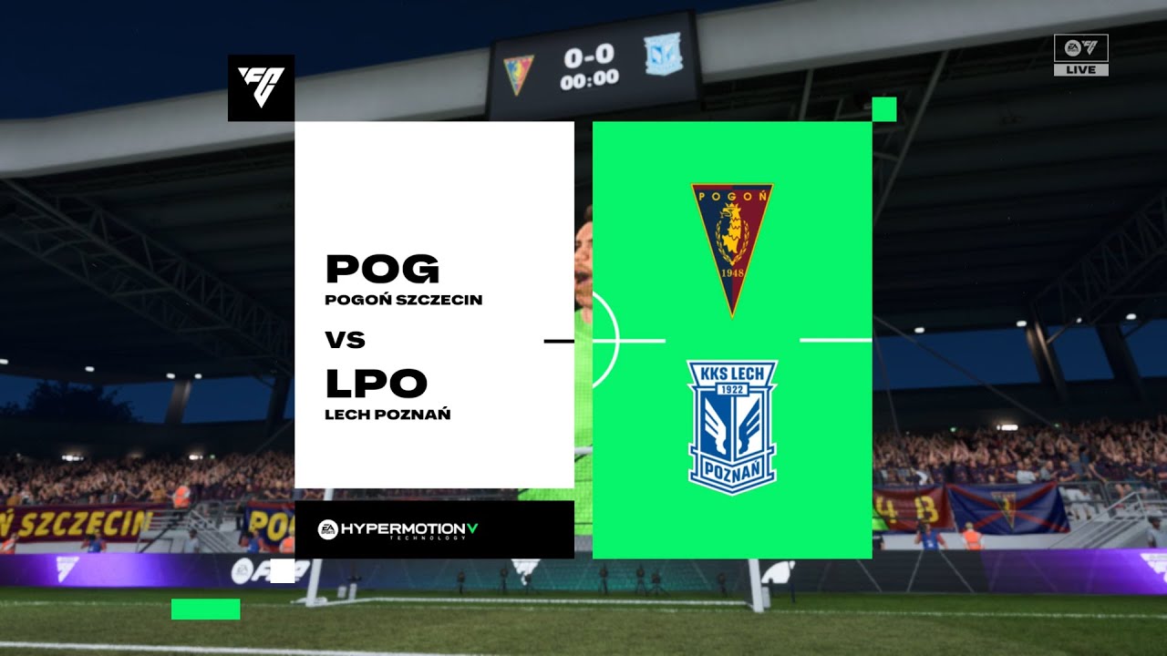 EA FC 26| Pogoń Szczecin vs Lech Poznań | Round 29 | 2025-26 PKO Ekstraklasa w/Lech Poznań