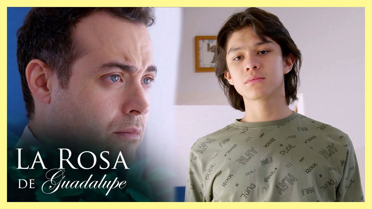 Benji rechaza el cariño sincero de su padrastro | La rosa de Guadalupe 3/4 | Un papá de cartón