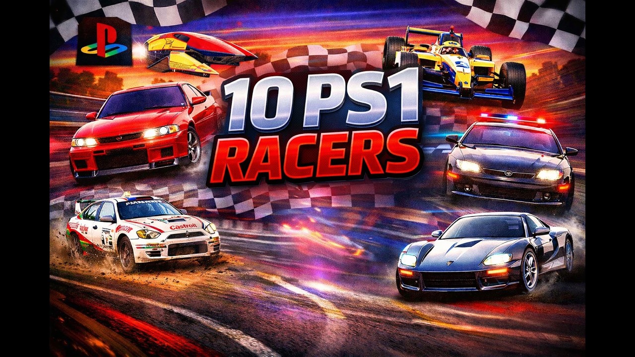10 PS1 Racing Games That Defined a Generation