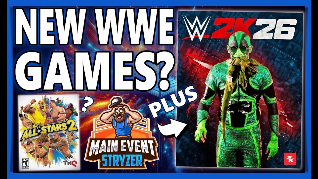 NEW WWE Wrestling games? Plus, Major WWE 2K26 Secret Revealed!