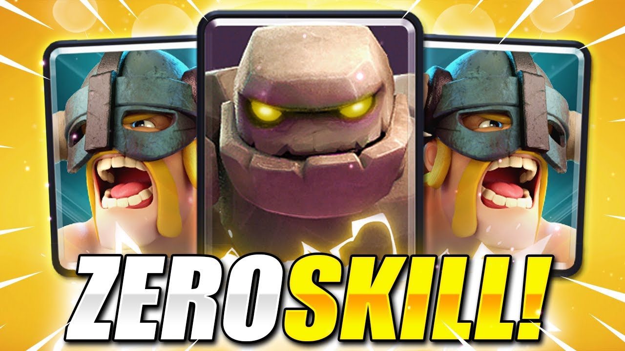 Impossible to DEFEND THIS!! Best Golem Deck DESTROYS Clash Royale! 🏆