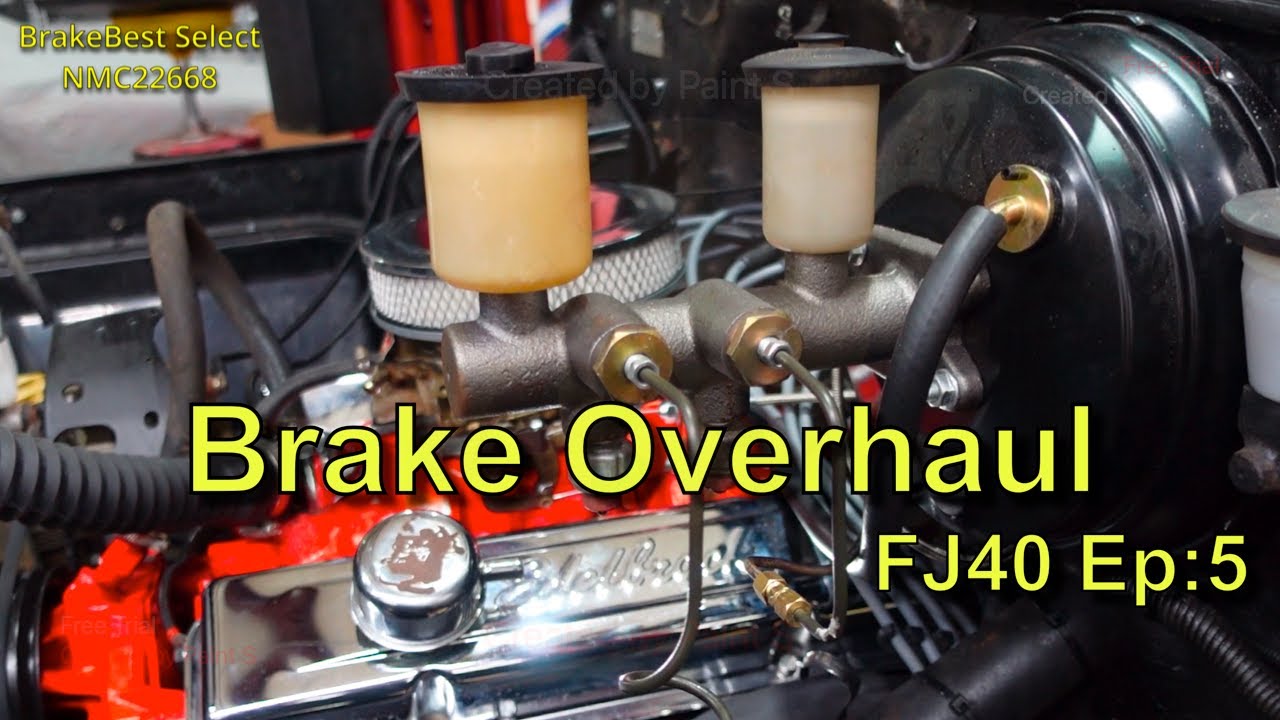 Drum Brakes overhaul.  FJ40 Build, EP: 5.