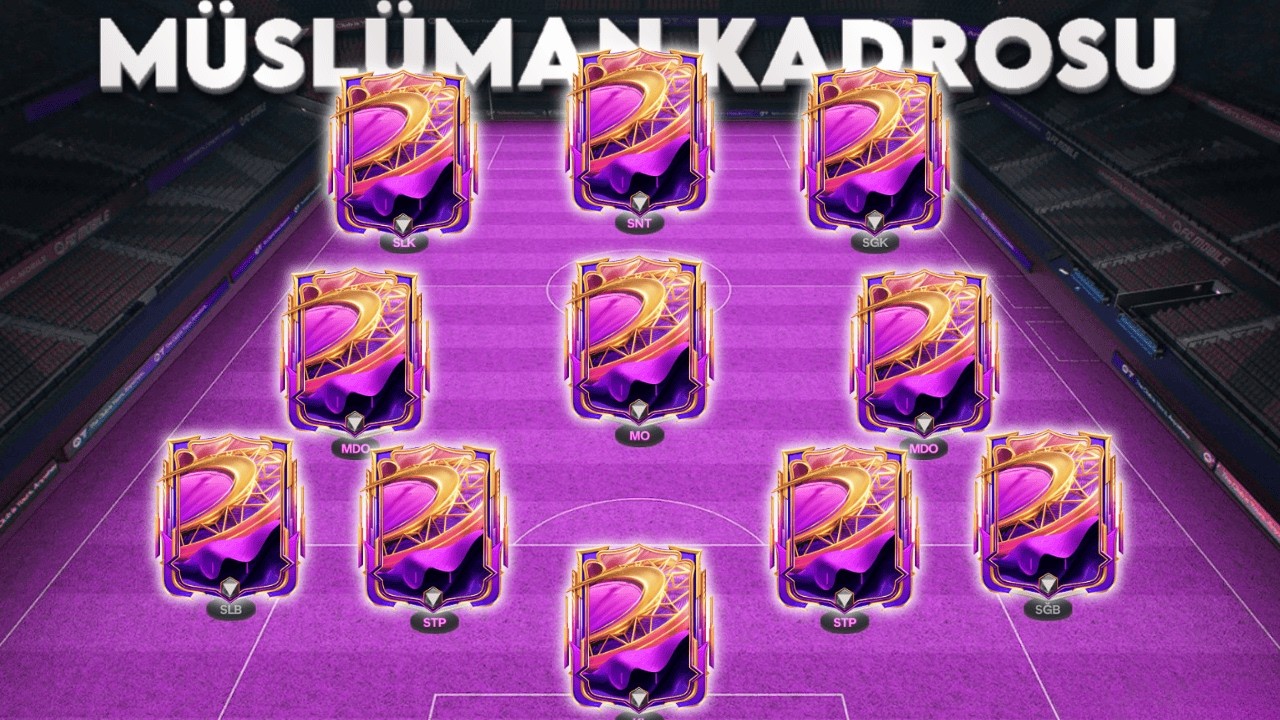 RAMAZANA ÖZEL MÜSLÜMAN FUTBOLCULARLA KADRO KURDUM! FC Mobile 26