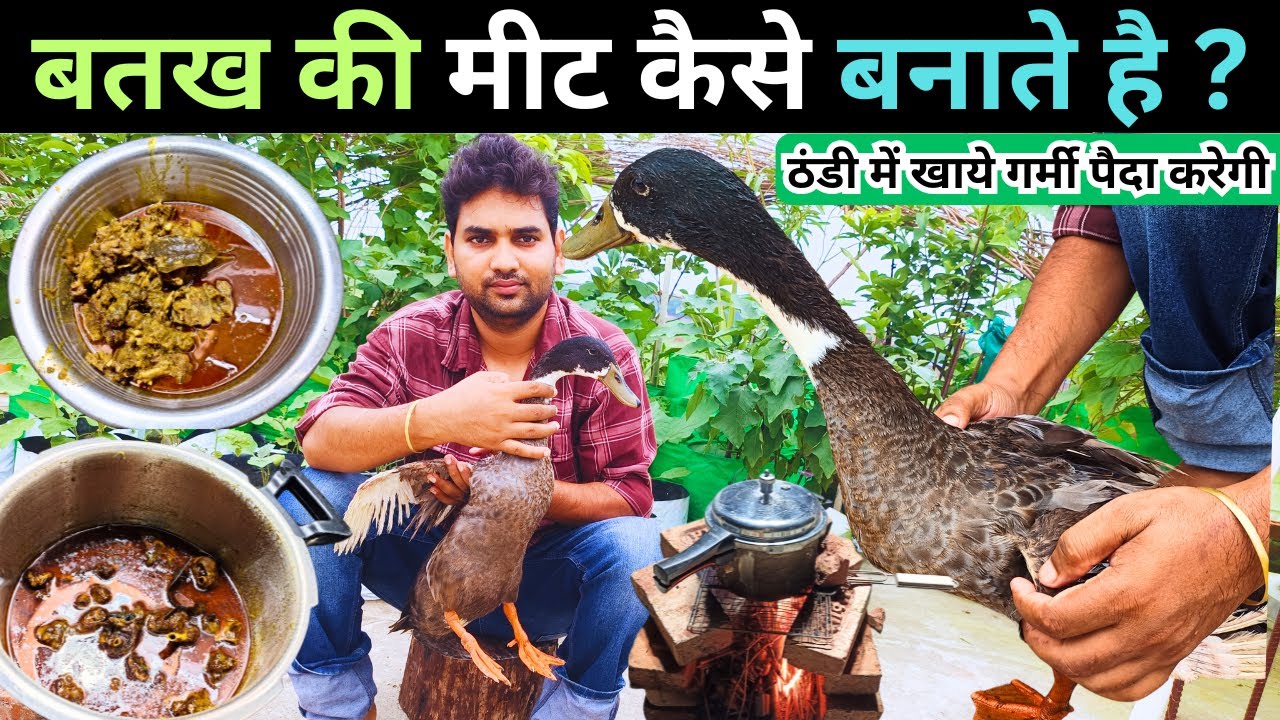 बतख 🦢का मांस सबसे यूनिक देसी अंदाज में ,मनमोहक और स्वाद से भरपूर ,सभी लूट मचा के खाये | Duck Recipe