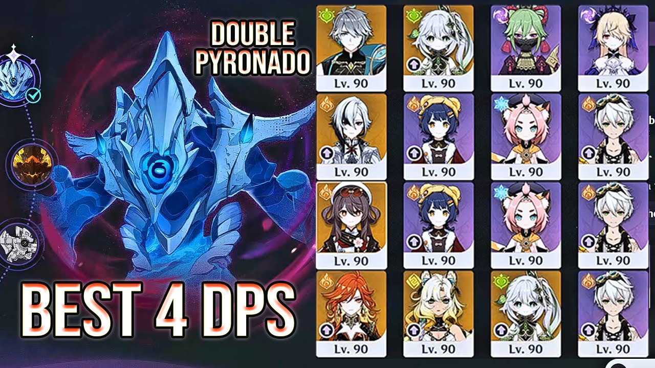 🔥 TOP 4 DPS Destroy Tulpa in Fearless Mode!  Stygian Onslaught – Genshin Impact