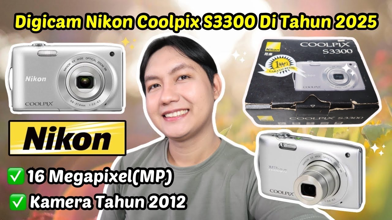 Cobain Digital Camera Nikon Coolpix S3300 Di Tahun 2025 Apakah masih Worth it???