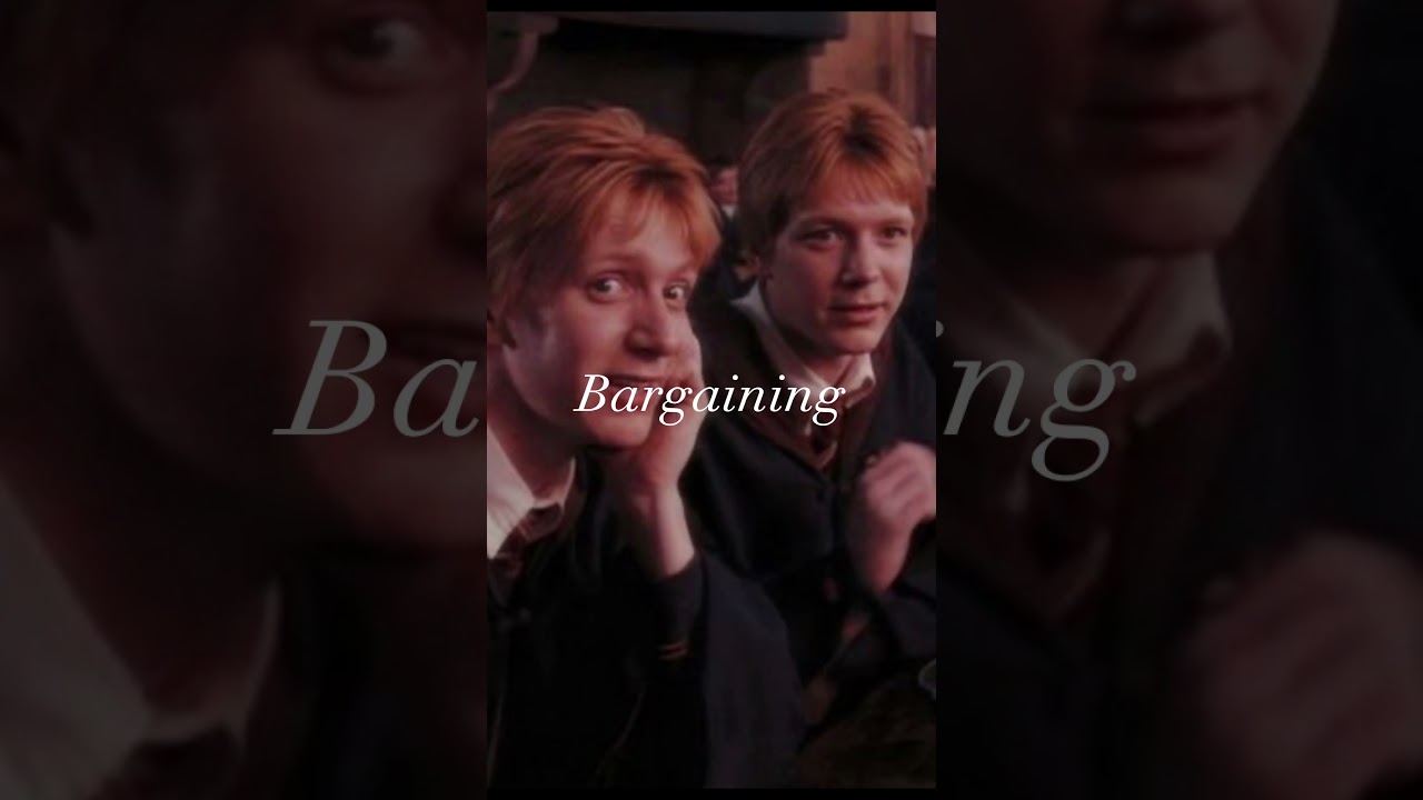 5 stages of grief.-Harry Potter- #sad
