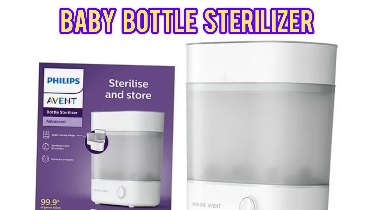 Unboxing Philips Avent Bottle Sterlizer