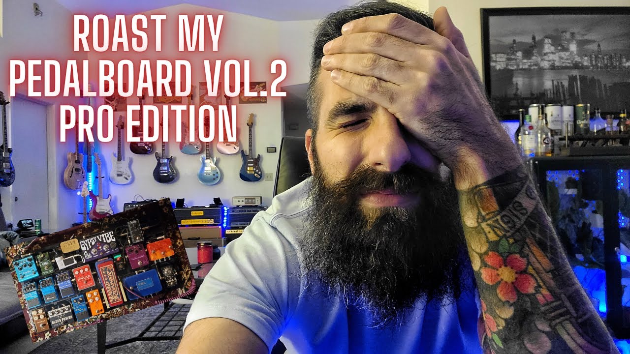 Roast My PedalBoard VOL.2! Buddy Blues Reacts To Youtube Guitarists' Rigs!