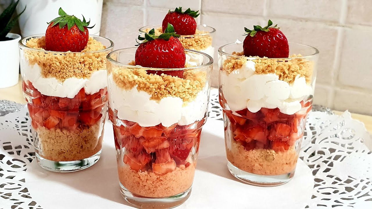 У вас есть печенье! Сделайте этот невероятно вкусный легкий десерт.