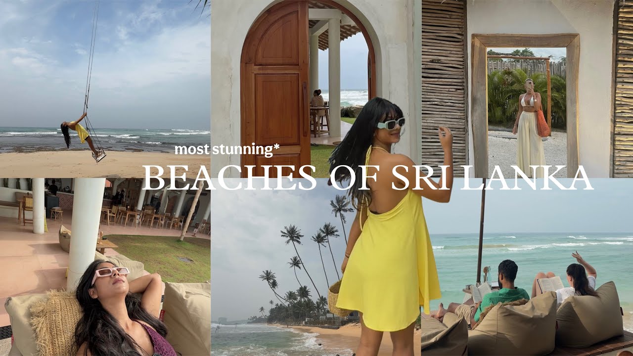 South coast of Sri Lanka is so pretty omgg* 😭🥥🌴☀️