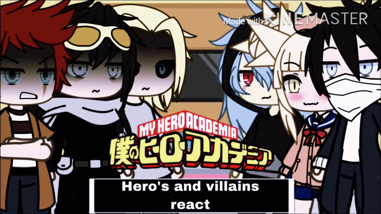 Mha/bnha hero’s and villains react to creepypastas (short)