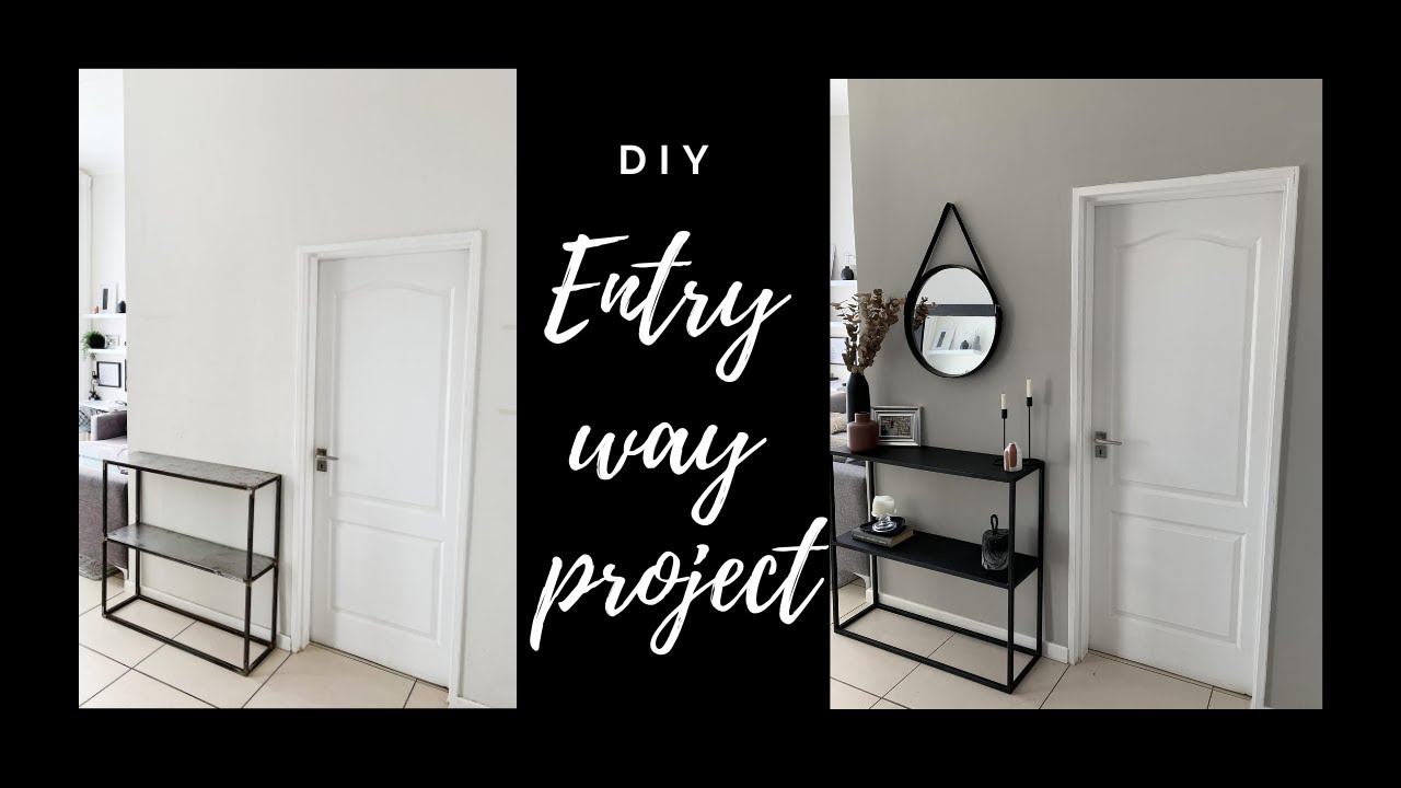 DIY ENTRYWAY AND CONSOLE TABLE DECOR | #DECORATEWITHBUILDERS BUILDERS WAREHOUSE CAMPAIGN