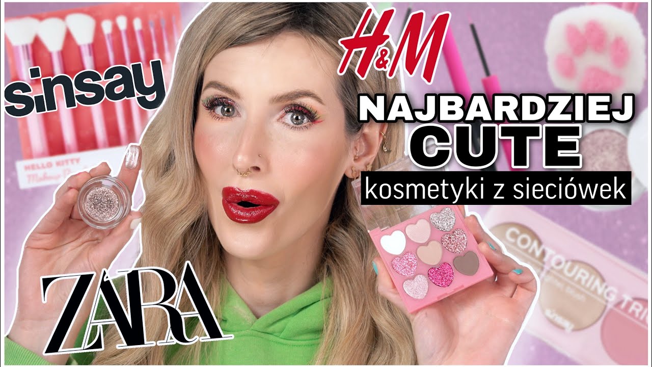 Trafiłam na HITY KOSMETYCZNE z Sieciówek!🤩- Tak dobrze jeszcze nie było!-Zara, Sinsay, H&M
