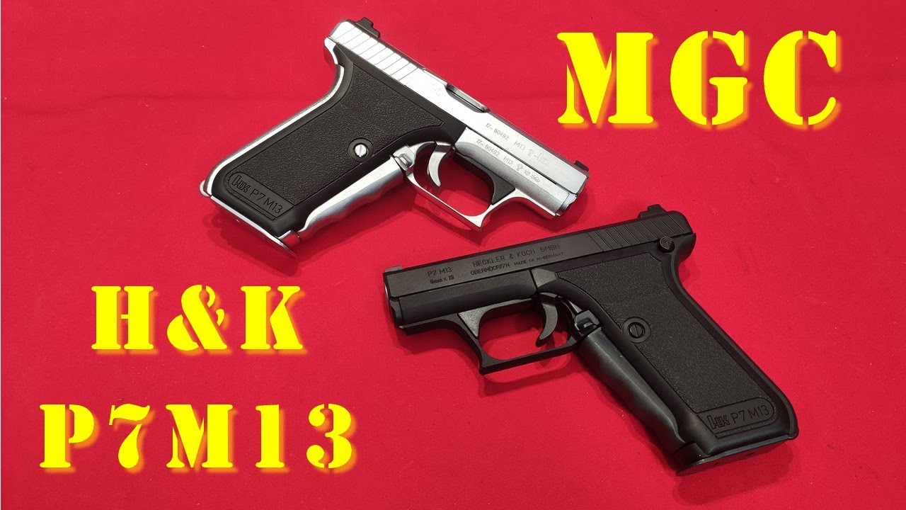 Airsoft - MGC Heckler&Koch P7M13 GBB [French]