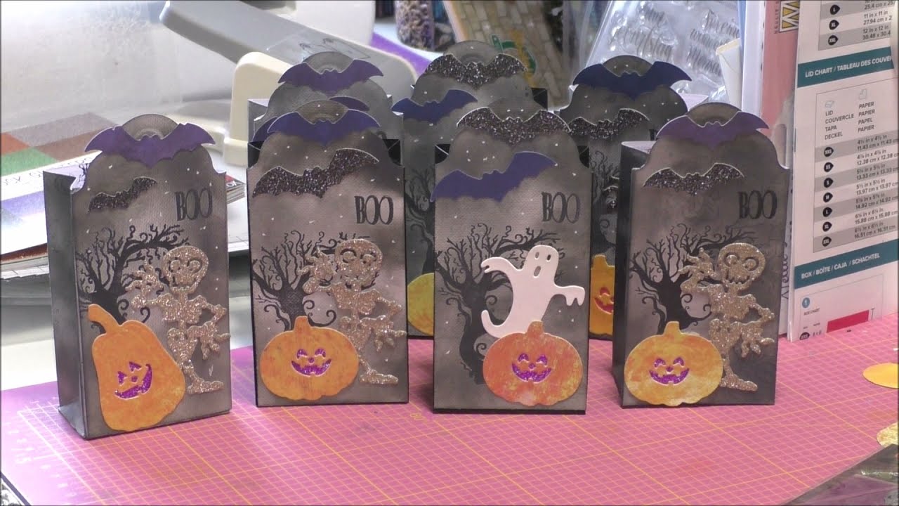 Halloween Geschenkverpackung Grabstein Tüte