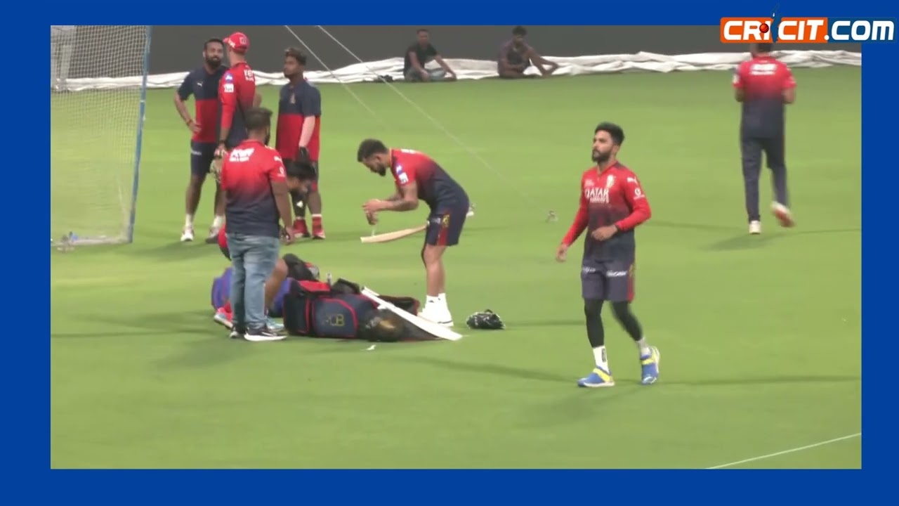 KKR & RCB Practice Session at Eden Gardens | IPL 2025 Preparations in Kolkata