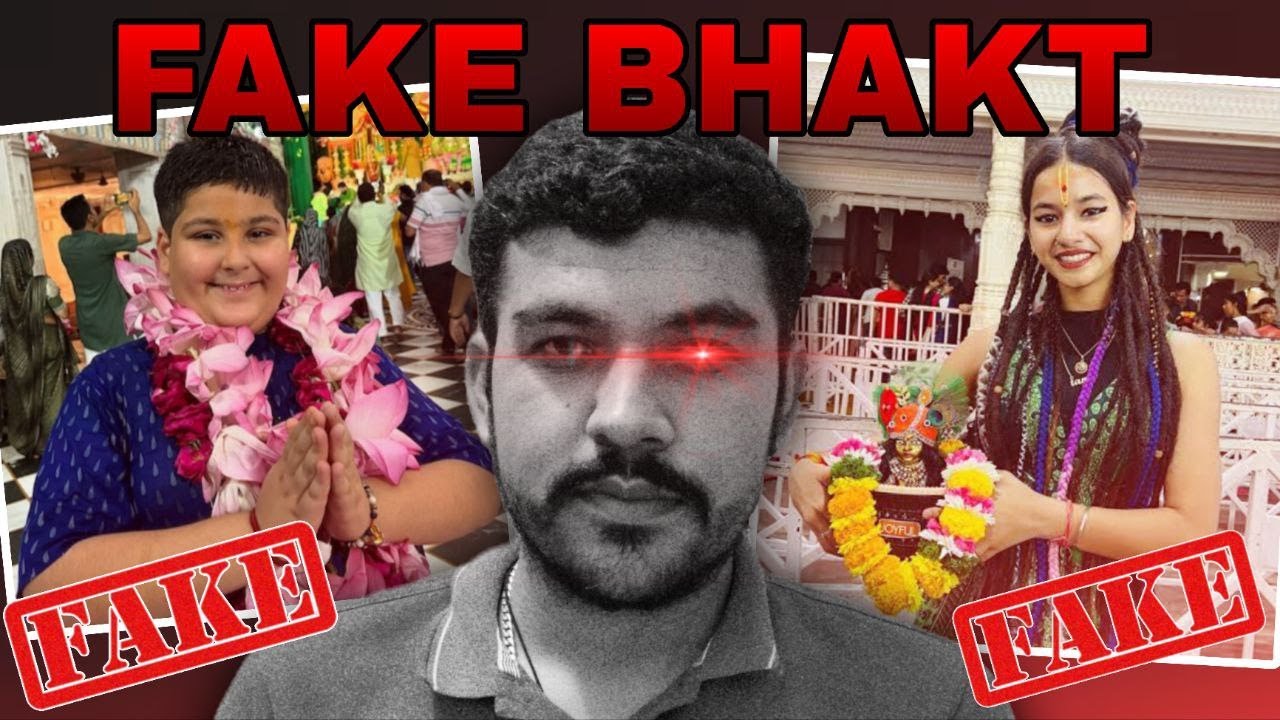 🤔 The Dark Reality of FAKE Bhakti in India”