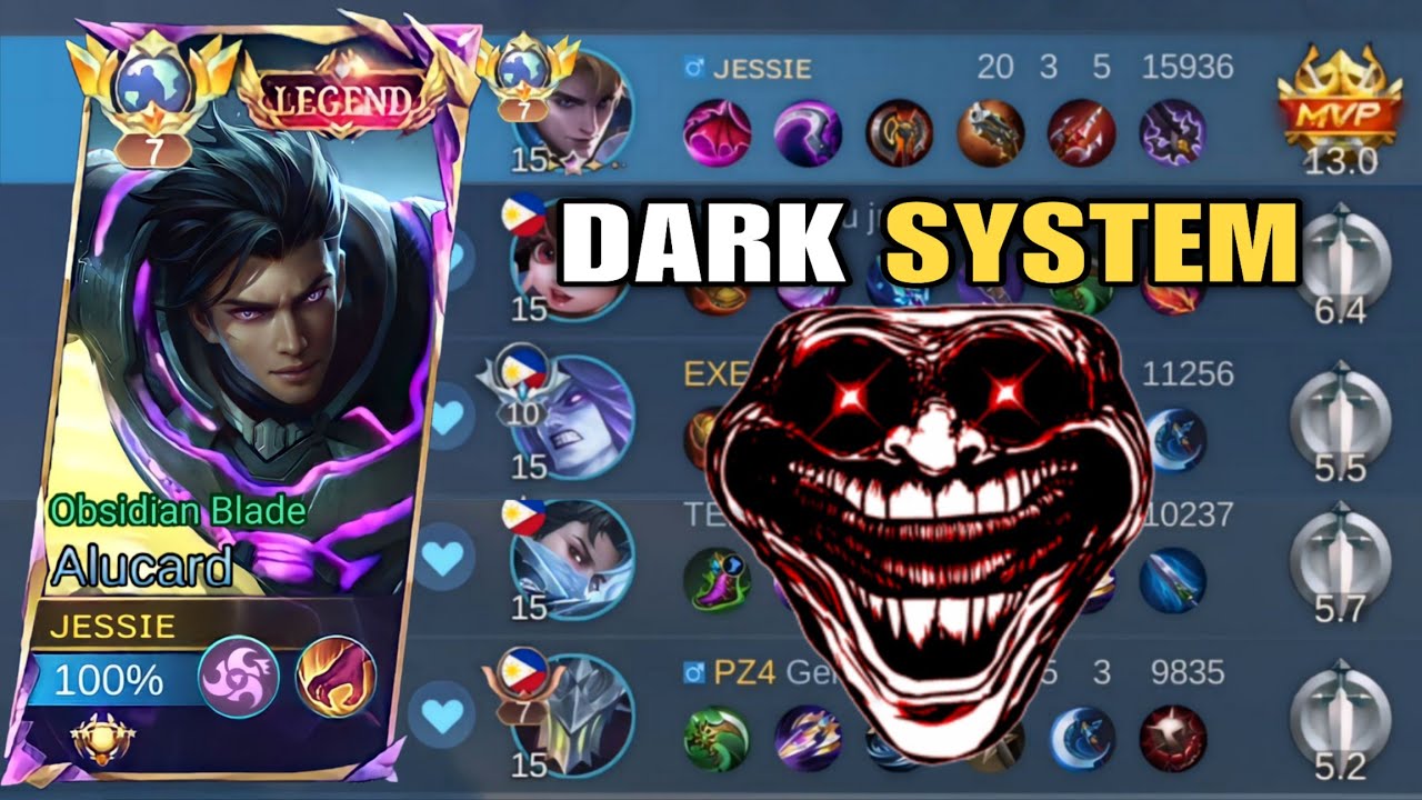 GLOBAL ALUCARD HARD CARRY TROLL TEAM IN SOLO HIGH RANK☠️ ALUCARD BEST BUILD 2025! | MLBB