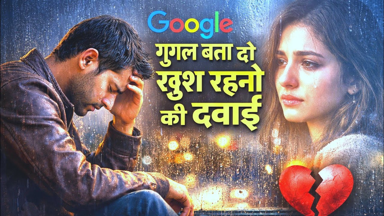 गूगल बता दो खुश रहने की दवाई | Very Sad Hindi Song 2026 | Bewafa Ki Bewafai 💔